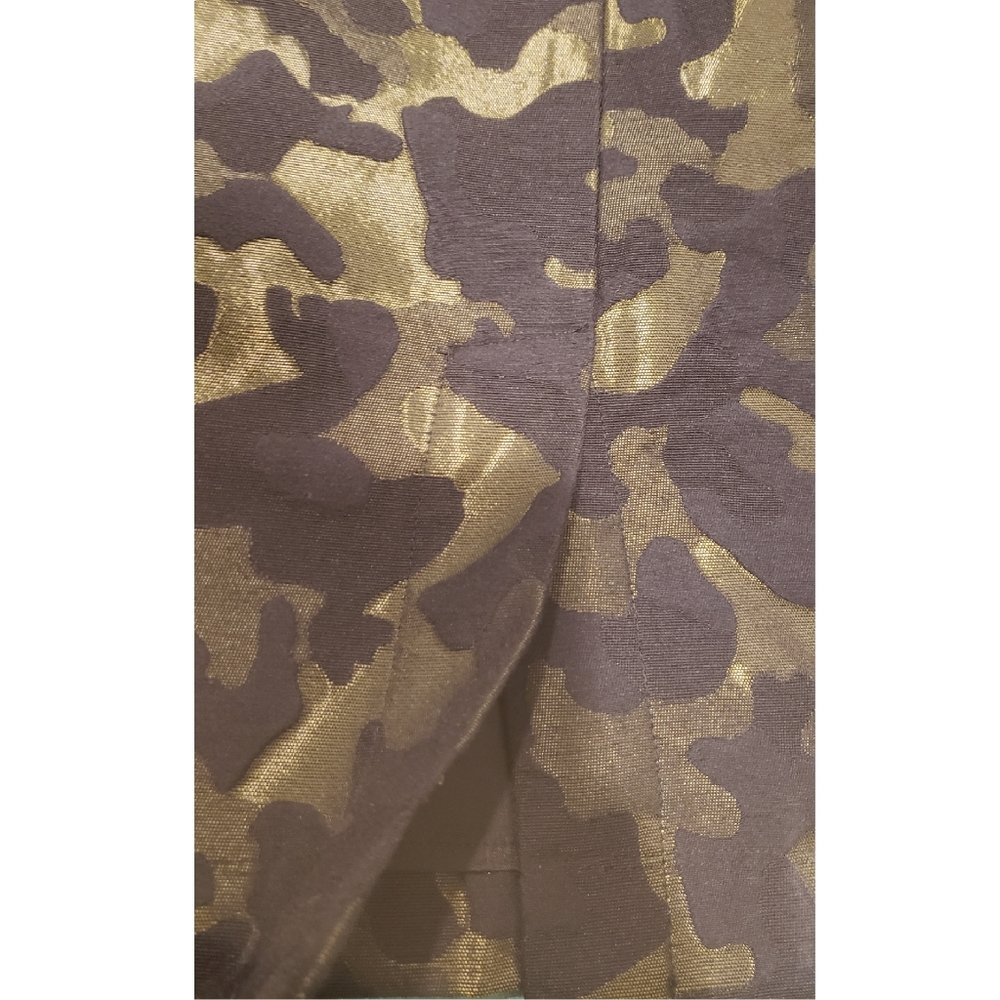 Anthropologie Maeve Jacquard Camouflage Skirt Size 4 - Picture 5 of 6